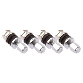 BBS Air Valve, Short Type, Total Length 1.4 inches (35 mm), Set of 4