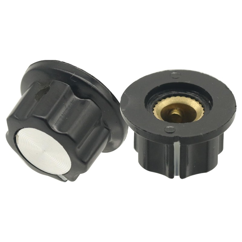 GODIYMODULES 10pcs A01 Rotary Control Turning Knob,Potentiometer Knob for Hole