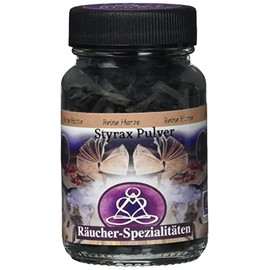 Berk HS-245 Räucherwerk - Styrax Pulver - Reine Harze, 50 ml
