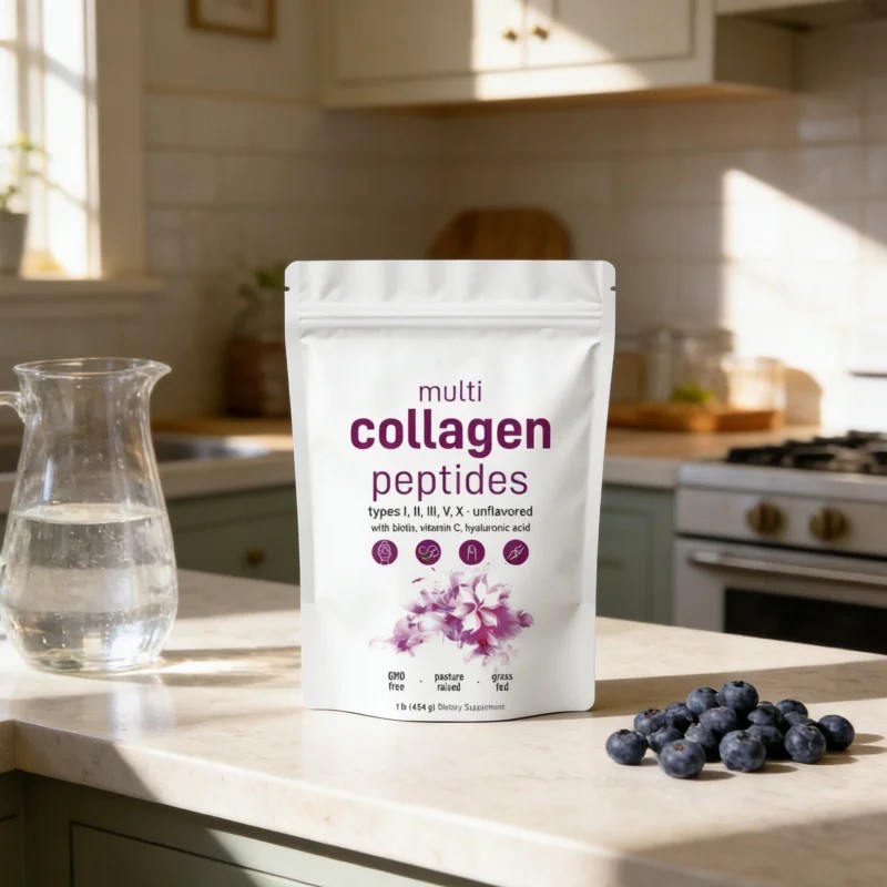 Halal Bulk Multi Collagen Peptides Powder Bovine Hydrolyzed Antioxidant Skin