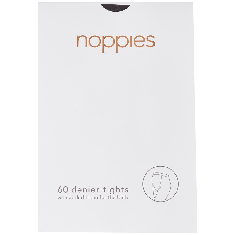 Noppies Women's 60 Den Maternity Tights, Black, S-M UK