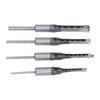 4PCS Woodworking Square Drill Bits Set HSS Wear Resistant 1/4in