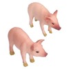 Simulation Farm Pig Animals Model Figures Toy Set Preschool Educational