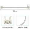 Nutabevr Pack of 4 Beige Strong Magnetic Curtain Tiebacks Curtains,