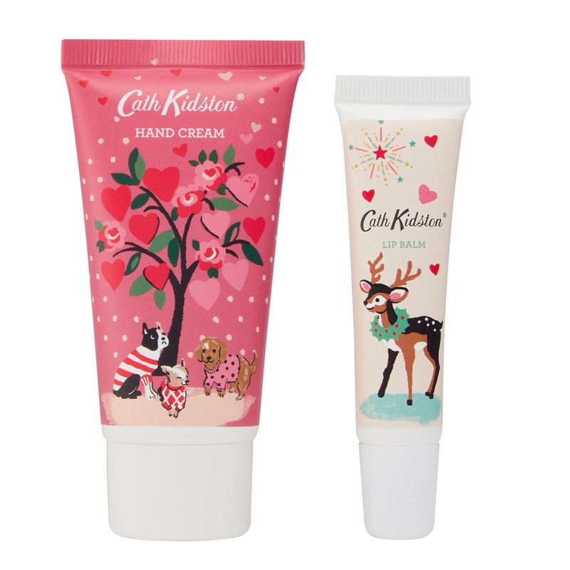 Cath Kidston Beauty Shine Bright Hand & Lip Tin (With