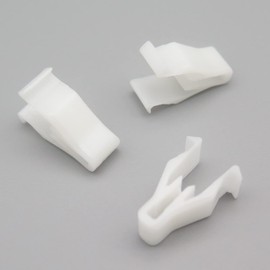 VVO Fasteners- White Plastic Dashboard & Fascia Trim Clips for Mazda MX-5, 3, CX-3, CX-5, 2, (Pack of 10)