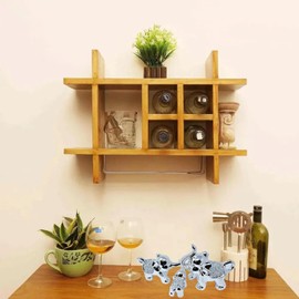 Handcrafted Ceramic Crushed Diamond Elephant Figurines, Set of 3, Mother and Two Babies, Diamante Crystal-Filled, Artisan Animal Ornaments for Home and Office Decor