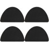 Shoe Toebox Toeburst Blowout Hole Prevention Repair Inserts/Patches (Black)