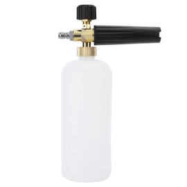 High Pressure Foam Sprayer Bottle Foam Cannon with 1/4 Inch Quick Connector Car Wash Pump Foaming Sprayer 16.4ft Spray Distance for Car Detailing House Cleaning Garden Washing(11.0x6.7in)