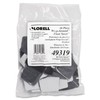 Lorell LLR49319 Wrap Around Floor Savers, Gray (Pack of 16)