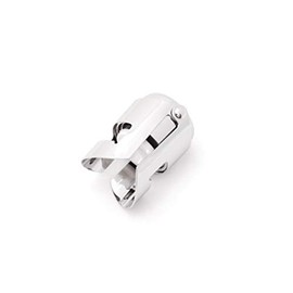 Metaltex Champagne Bottle Sealer, Silver