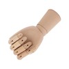 Flexible Wooden Hand Model Moveable Wooden Artists Manikin Hand Figure