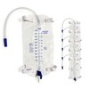 Carbou 6 Pcs Catheter Leg Bags, 1000ml Urinary Foley Drainage
