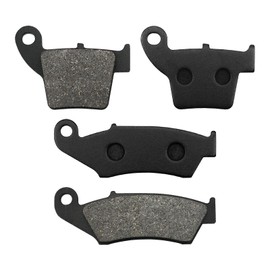 MooLang Pastillas de freno delanteras y traseras para Honda CR250 CR250R CR125R CRF250 CRF250R CRF250X CRF250RX CRF450 CRF450R CRF450X CRF450RX