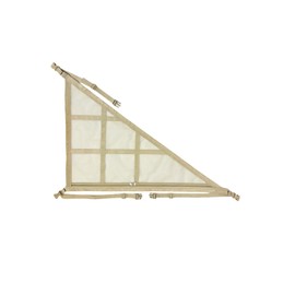 YFFSFDC In-Car Ceiling Storage Net Triangular Car Storage 80*55cm 2-Layer Type Luggage Fixation Light Vehicle Car Camping Convenient Storage Adjustable Luggage Storage Cargo Net