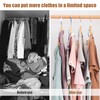 Pack of 60 Clothes Hangers Connecting Hooks, Hooks for Hangers