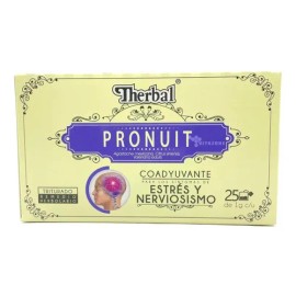 Te Pronuit Remedio Herbolario Estrés Y Nervios 25 Sobres 60g