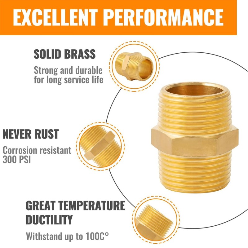 Brass Cap, Female Thread, Hose Caps, Hexagonal Brass Cap, Pipe