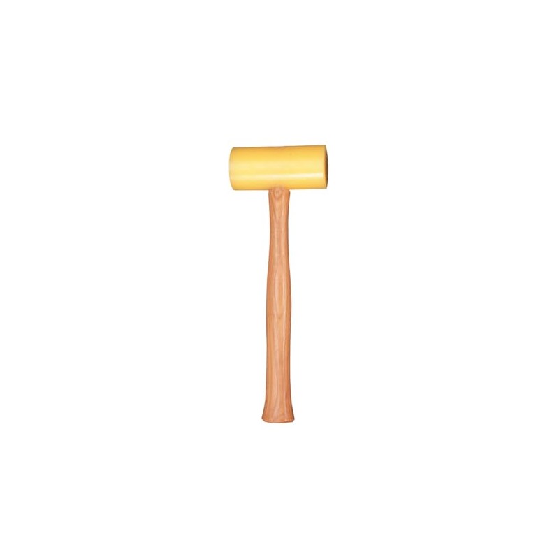 Gar-Dur Plastic Mallet 14 oz Yellow Polyhead