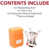 Gas One Backpacking Camping Stove - Pocket Rocket Stove with