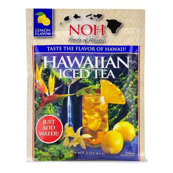 Noh Hawaiian Iced Tea Mix, 3-Ounce Unit (Pack of 10)