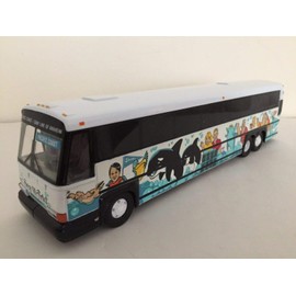 Corgi MCI Gray Line of Anheim Pacific Coast-San Diego, CA Seaworld Diecast Model Bus 1:50 Scale-New in The Box!