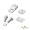 Offgridtec Pack of 6 Earth Terminals for PV Modules Silver