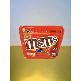 M&M's  New Exclusive Sharing Size Holiday M&Ms Peanut Butter Chocolate Bag 9oz