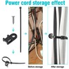110 Pcs Cable Zip Tie Mounts Wire Cable Clips Organizer