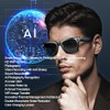 Denash Gafas Inteligentes de IA con Cámara, Gafas de Grabación