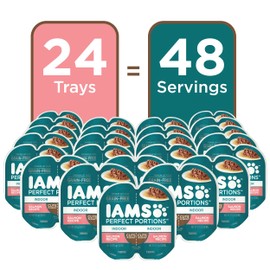 IAMS Perfect Portions Healthy Grain Free Wet Cat Food, (24 Twin Packs)