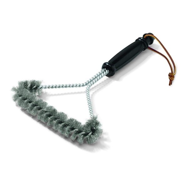 Professional Grill Brush 30 cm – Stainless Steel – Three