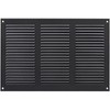 12" x 8" Inch (Outer Dimensions) Anthracite Air Vent Cover