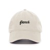 Tech Design Fiance Baseball Cap Embroidered Cotton Adjustable Dad Hat