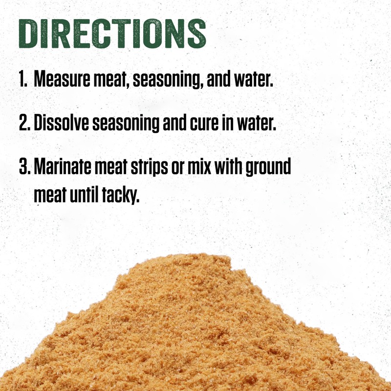 LEM Products Backwoods Mesquite Jerky Seasoning, Ideal for Wild Game
