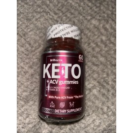 Keto Brilhante Keto + ACV gummies 1500mg ~ 60 Gummies