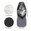 Pehede Car Seat Cover Grey Wolf Front for Cars, Easy