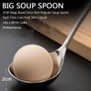 Qualizon 7.9INCH Deep Soup Spoon 7.9inch Silver