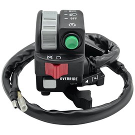 Mabutingti Linker Lenker Schalter Start Stopp Scheinwerfer Überbrückung für Kawa-saki Prairie 360 KVF360 2003-2013 KFX700 2004-2009 Prairie 300 400 KVF300 KVF400 2002 Lichtschalter