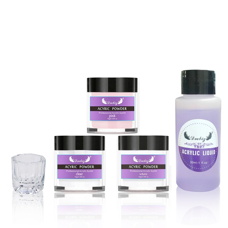 Acrylic Nail Kit Acrylic Powder & Liquid Set with Nail
