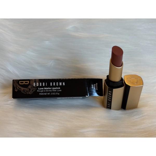 Bobbi Brown Luxe Matte Lipstick - NEUTRAL ROSE 315 -