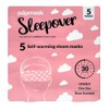 Popmask Sleepover Self Heated Eye Mask Rose Scent