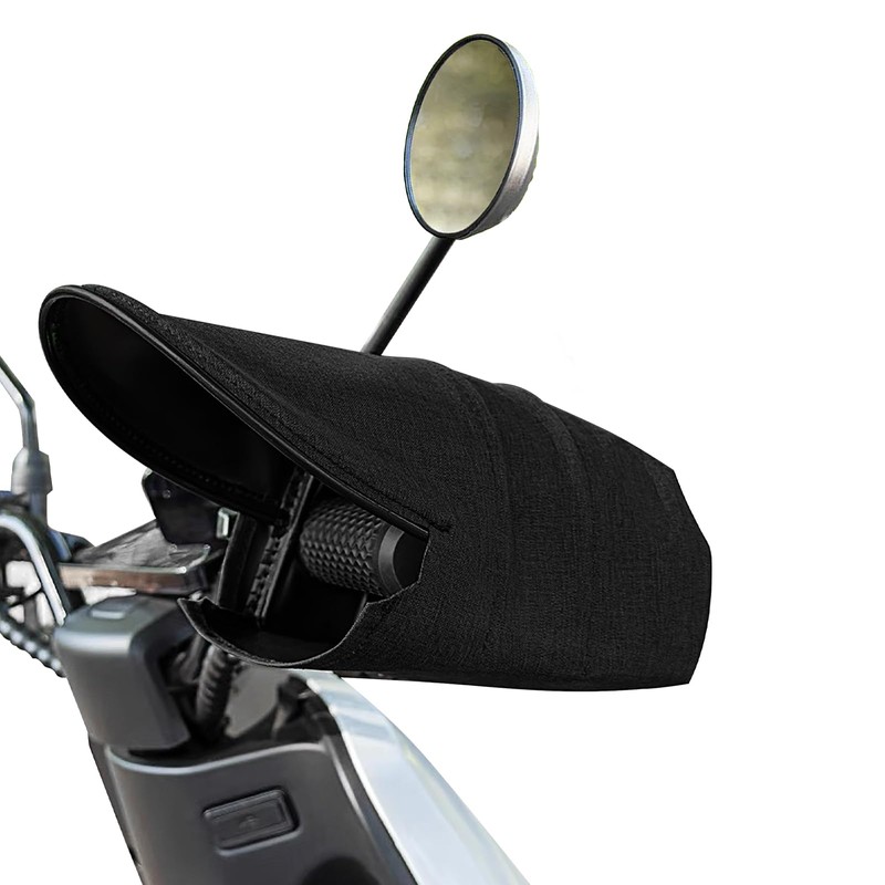 JIAHG Summer Motorcycle Handlebar Muffs Sun Protection Gloves Mitts Waterproof
