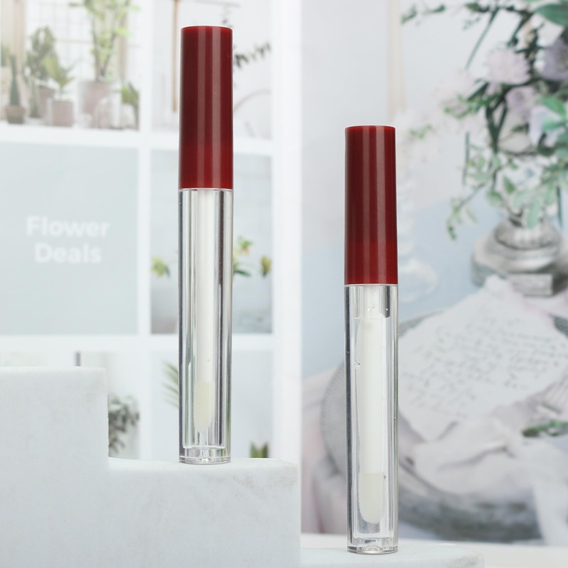 COSIDEA 5 x 1.5ml Empty Round Lip Gloss Tubes with