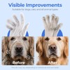 PUPMATE Pet Cleaning Glove Wipes for Dogs & Cats, Hypoallergenic