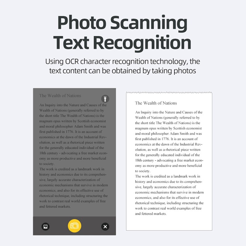 Portable Pocket Printer 200dpi Rechargeable Wireless Bluetooth Thermal Printer for