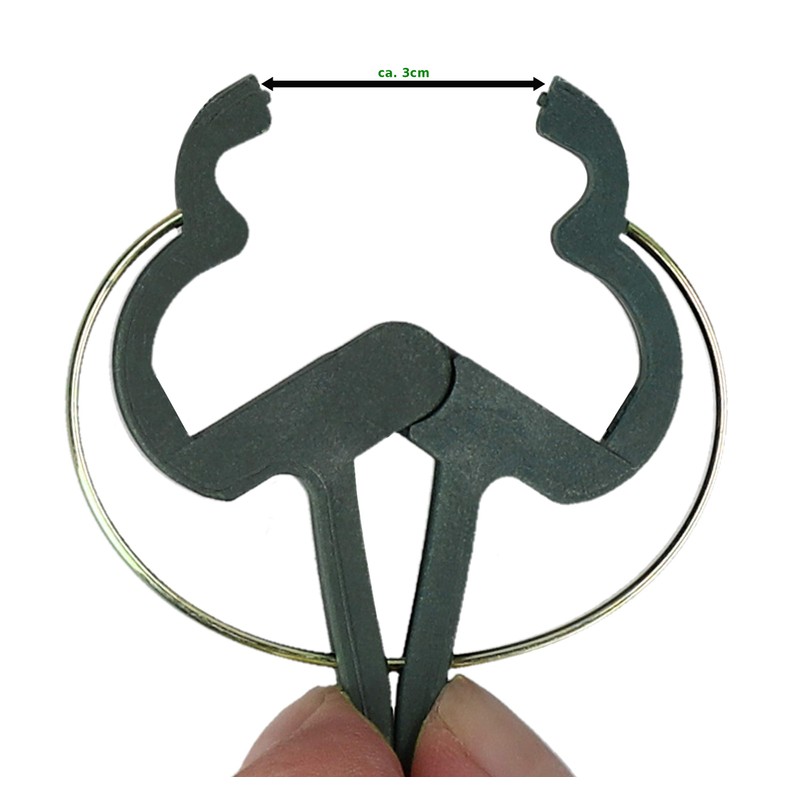 mumbi 40x Plant Clips Plant Clips Plant Holder Plant Ties