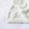MOONLIGHT20015 Sherpa Fleece Throw Blanket - Fluffy & Soft Grey