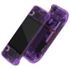 eXtremeRate Custom Faceplate Back Plate for Steam Deck LCD, Clear