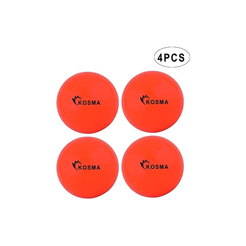 Kosma Set of 4 Smooth Hockey Balls | Outdoor Sports